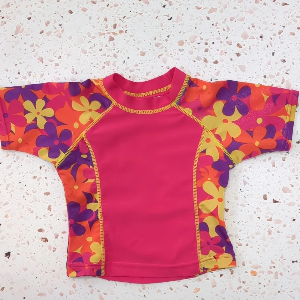 b.t.kids | Rash Guard Short Sleeve Top | 3T